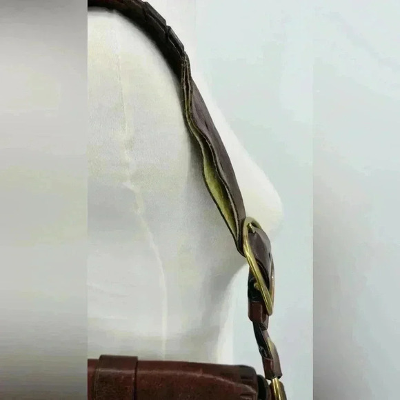 Coach Julia Thick Leather Handbag, Purse Boho - Picture 9 of 16